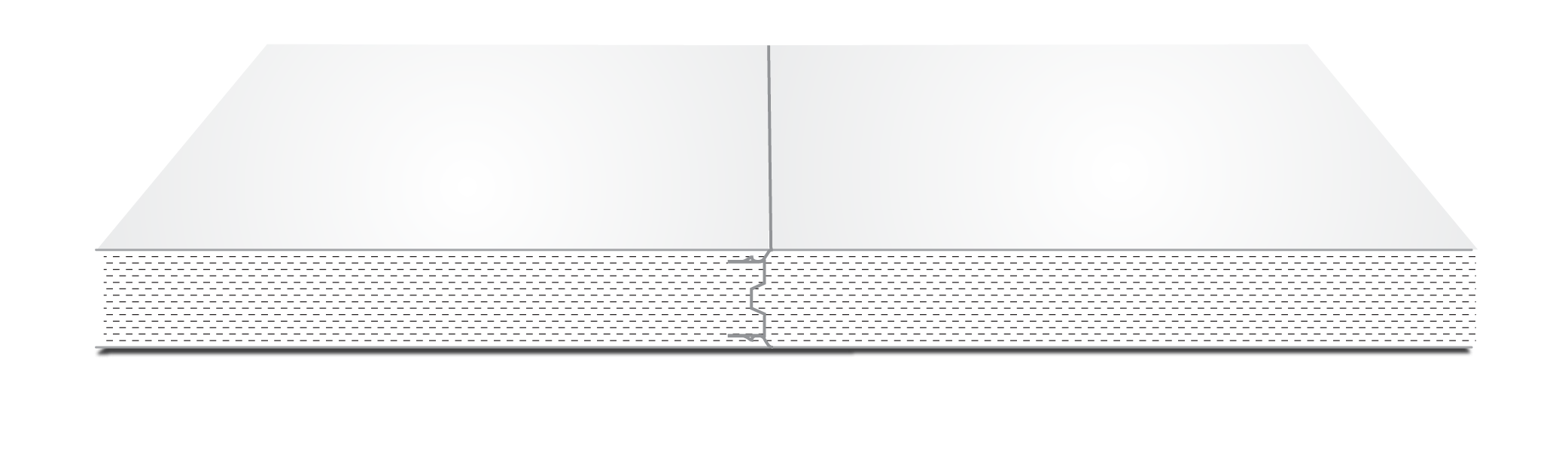 ตัวอย่างแผ่นฉนวนสำเร็จรูป S-PANEL